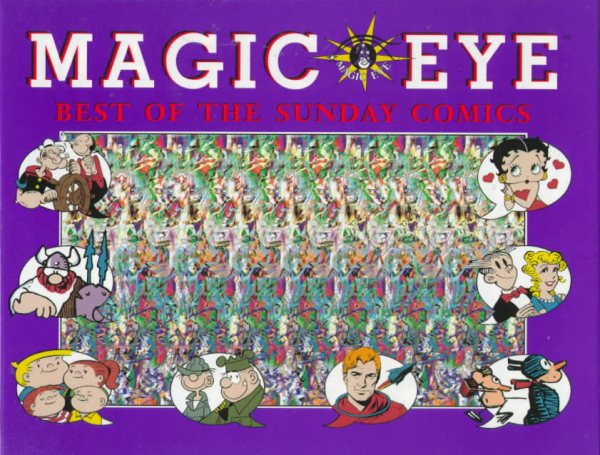 Best of the Sunday Comics Magic Eye cover