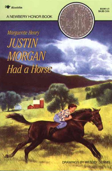 Justin Morgan Had a Horse cover