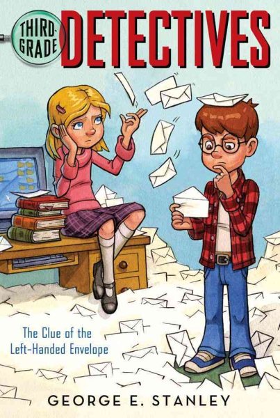 The Clue of the Left-Handed Envelope (1) (Third-Grade Detectives) cover