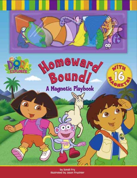 Homeward Bound!: A Magnetic Playbook (Dora the Explorer)