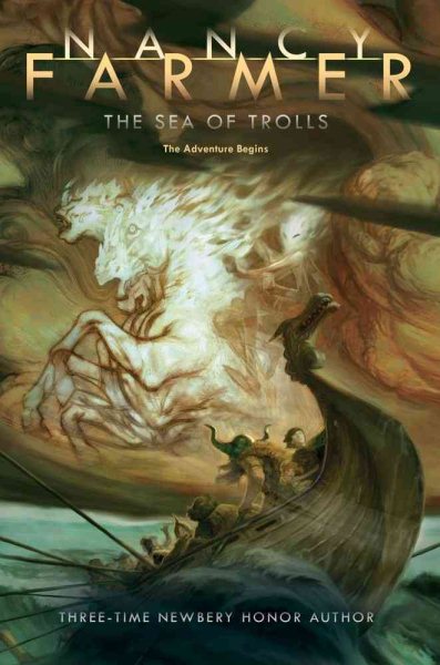 The Sea of Trolls (Sea of Trolls Trilogy (Paperback)) cover