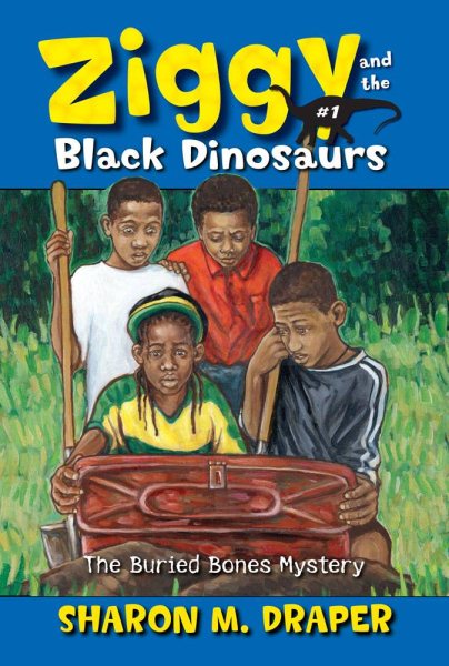 The Buried Bones Mystery (Ziggy and the Black Dinosaurs) cover