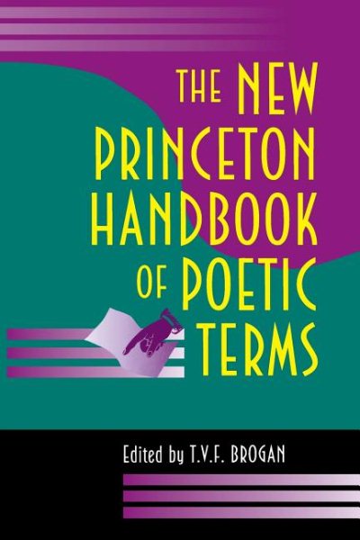 The New Princeton Handbook of Poetic Terms cover
