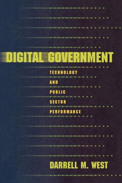 Digital Government: Technology and Public Sector Performance cover