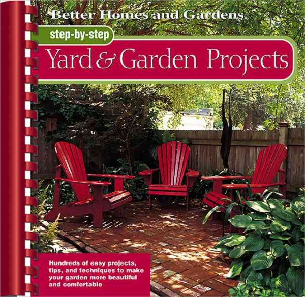 Step-by-Step Yard & Garden Projects cover