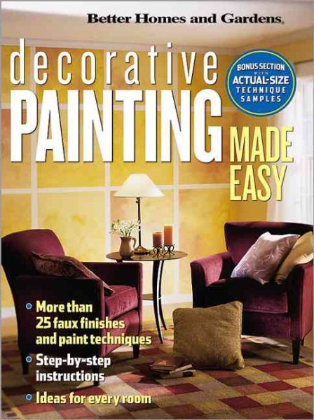 Decorative Painting Made Easy (Better Homes & Gardens) cover