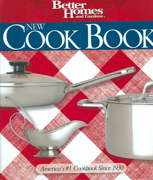 Better Homes and Gardens New Cook Book (Better Homes & Gardens Plaid) cover