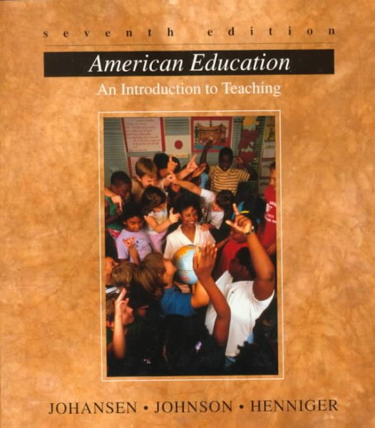 American Education: An Introduction To Teaching cover