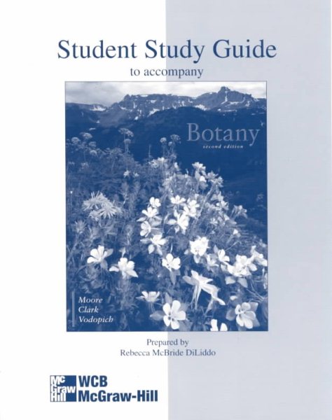 Student Study Guide to Accompany Botany