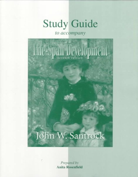 Student Study Guide for use with Life-Span Development cover