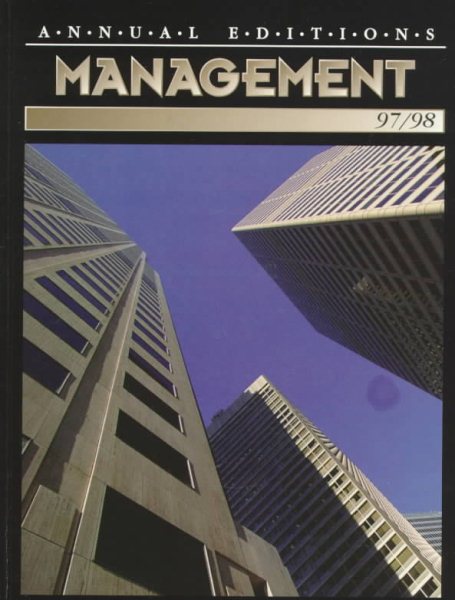Management: 97/98 (5th ed) cover