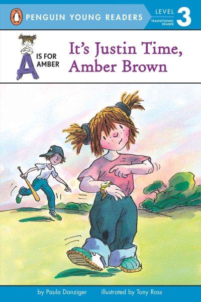 It's Justin Time, Amber Brown (A is for Amber) (Puffin Easy-to-Read, Level 3) cover