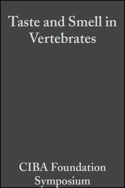 Taste and smell in vertebrates; cover