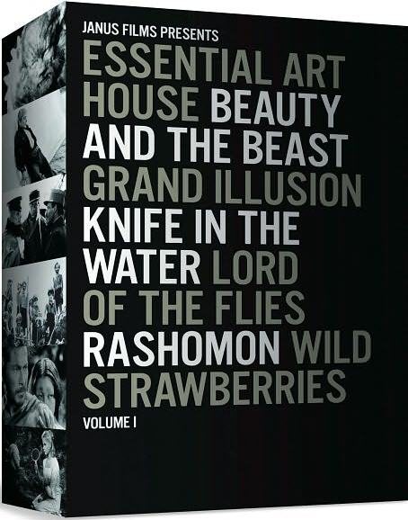 Essential Art House, Volume I (Beauty and the Beast / Grand Illusion / Knife in the Water / Lord of the Flies / Rashomon / Wild Strawberries)