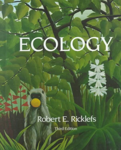 RICKLEFS:ECOLOGY RICKLEFS: ECOLOGY (German Edition) cover