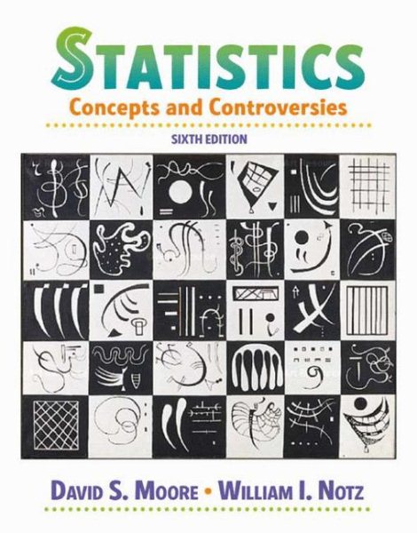 Statistics: Concepts and Controversies cover