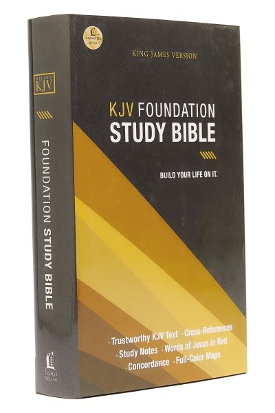 KJV, Foundation Study Bible, Hardcover cover