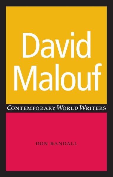 David Malouf (Contemporary World Writers)