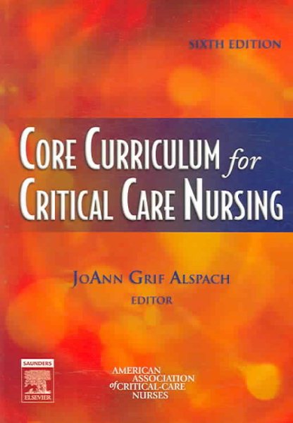 Core Curriculum for Critical Care Nursing cover