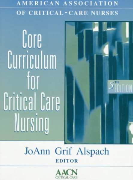 Core Curriculum for Critical Care Nursing cover