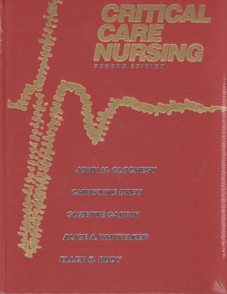 Critical Care Nursing cover