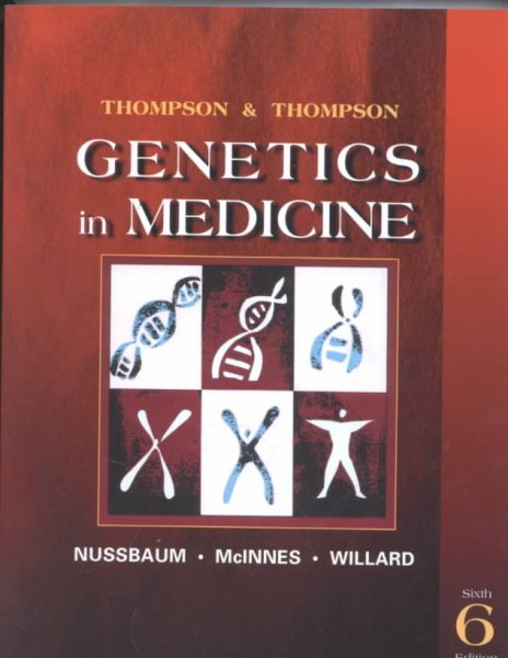 Thompson & Thompson Genetics in Medicine, Sixth Edition cover