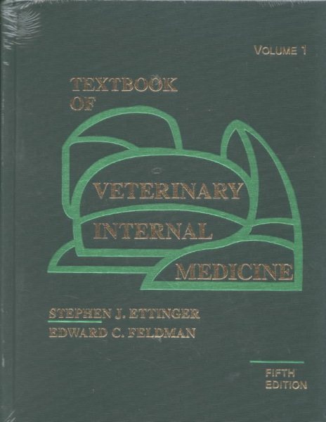 Textbook of Veterinary Internal Medicine: Diseases of the Dog and Cat: 001 cover