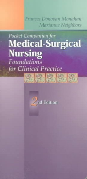 Pocket Companion for Medical-Surgical Nursing, 2e