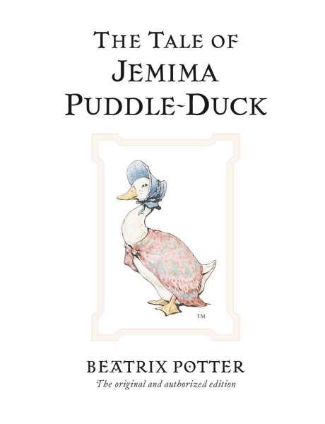The Tale of Jemima Puddle-Duck (Peter Rabbit) cover