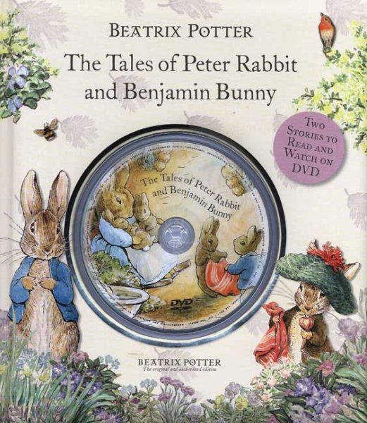 Beatrix Potter's The Tales of Peter Rabbit and Benjamin Bunny book anddvd cover