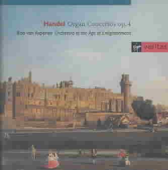 Handel: Organ Concertos Op. 4 cover