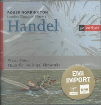 Handel: Water Music / Music for Royal Fireworks cover
