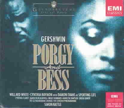 Gershwin - Porgy and Bess / White · Haymon · Blackwell · Baker · LPO · Sir Simon Rattle cover