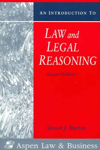 An Introduction to Law and Legal Reasoning cover