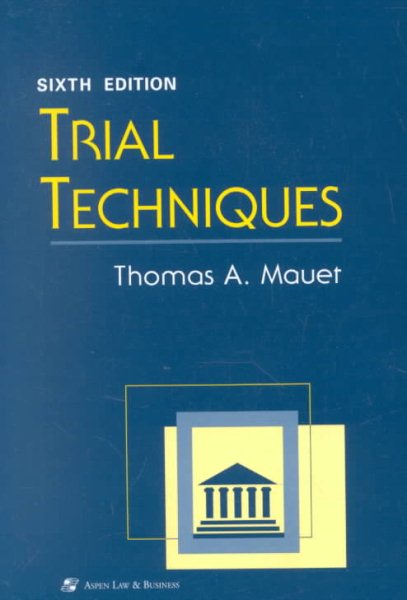 Trial Techniques (Coursebook Series) cover