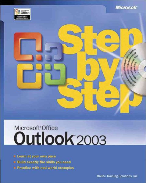 Microsoft  Office Outlook  2003 Step by Step cover