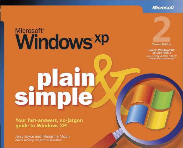 Microsoft® Windows® XP Plain & Simple, Second Edition cover
