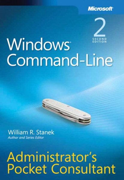 Windows Command-Line Administrator's Pocket Consultant, 2nd Edition cover
