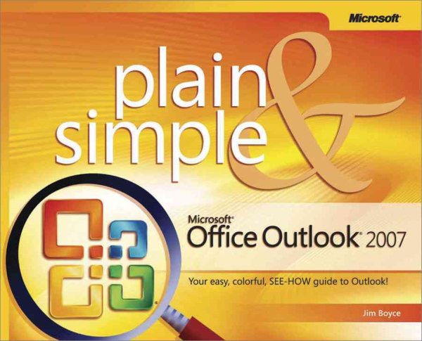 Microsoft Office Outlook 2007 Plain & Simple cover