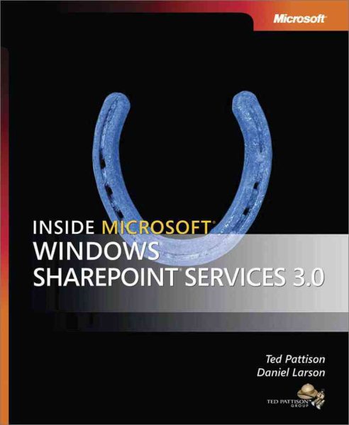 Inside Microsoft® Windows® SharePoint® Services 3.0 (Pro Developer) cover