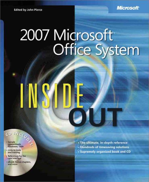 2007 Microsoft® Office System Inside Out (Bpg-Inside Out) cover