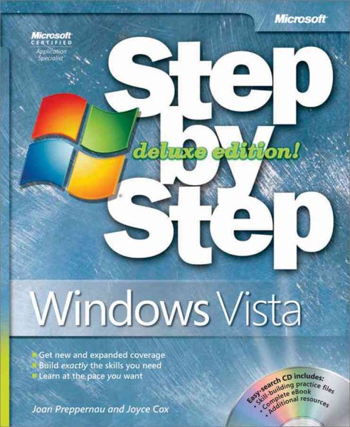 Windows Vista Step by Step Deluxe Edition cover