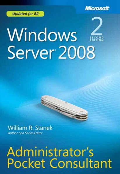 Windows Server 2008 Administrator's Pocket Consultant (2nd Edition) cover