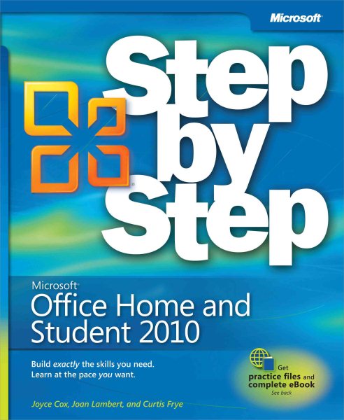 Microsoft® Office Home & Student 2010 Step by Step cover