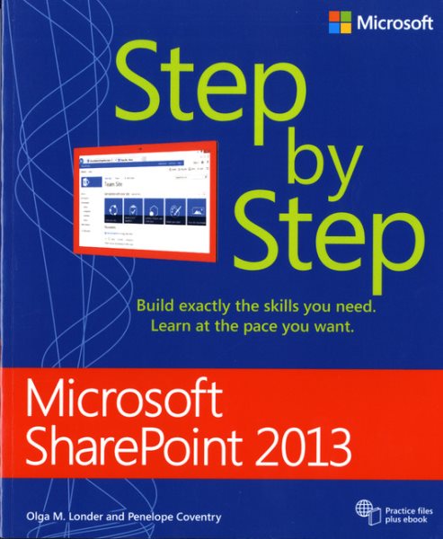 Microsoft SharePoint 2013 Step by Step cover