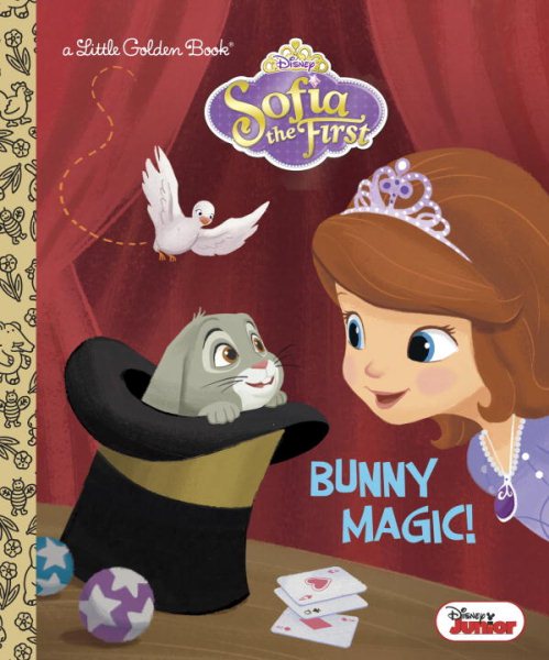 Bunny Magic! (Disney Junior: Sofia the First) (Little Golden Book) cover