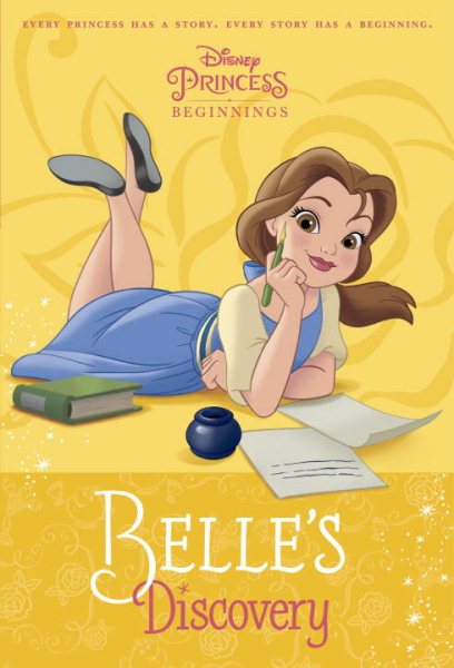 Disney Princess Beginnings: Belle's Discovery (Disney Princess) (A Stepping Stone Book(TM)) cover