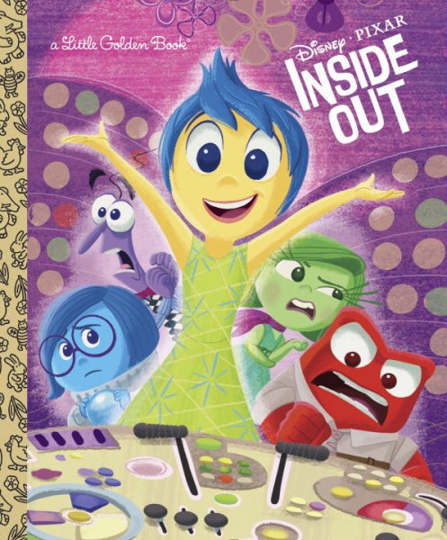 Inside Out (Disney/Pixar Inside Out) (Little Golden Book) cover