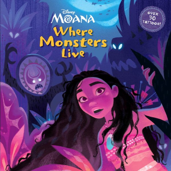 Where Monsters Live (Disney Moana) (Pictureback(R)) cover