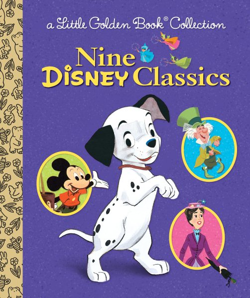 Nine Disney Classics (Disney Classic) (Little Golden Book)